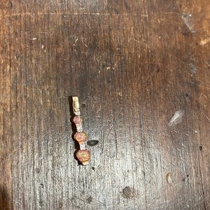 Stamped 925 gold over sterling silver pendant